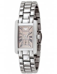 Armani Classic Silver Women's Ar0172 Steel Watch-0