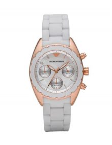Armani Sportivo Silver Women's Ar5943 Steel Watch-0