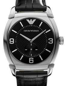 Emporio Armani Men's AR0342 Classic Black Dial Watch
