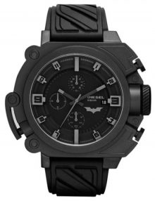 Diesel Batman Black Men's Dzwb0001 Silicone Watch-0