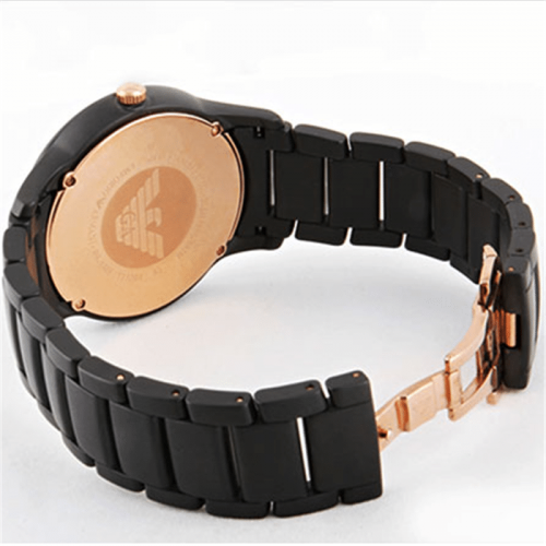 Emporio Armani AR1466 Ceramica Black Men Watch