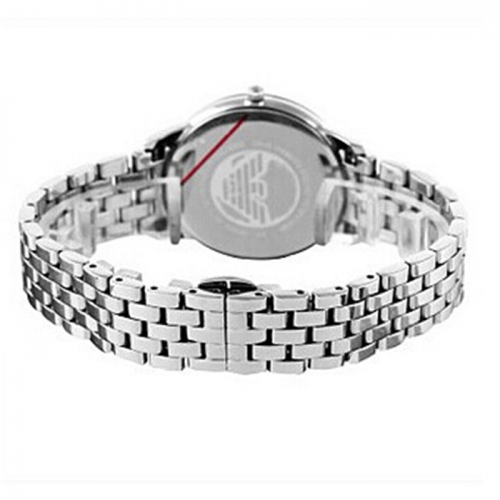Emporio Armani AR1749 Mens Black Dial Stainless steel Watch
