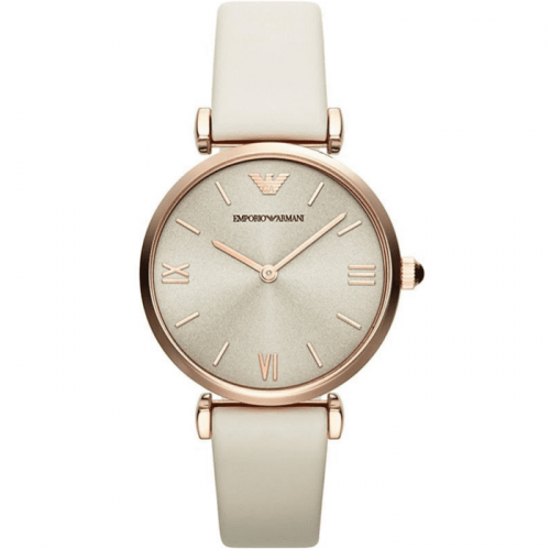 Emporio Armani AR1769 Gianni Women´s Beige Watch