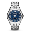 Emporio AR1789 Armani Classic Blue Dial Stainless Steel Mens Watch