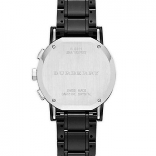 Burberry BU9081 Black Ceramic Chronograph Mens Watch
