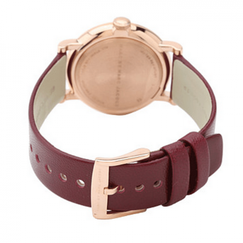 Marc by Marc Jacobs MBM1267 Baker Rose Dial Rose Leather Ladies Watch