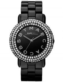 Marc by Marc Jacobs Marci MBM3193 Ladies Black Ion Plated Watch