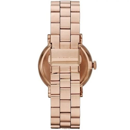 Marc by Marc Jacobs MBM3330 Ladies Navy Rose Gold Baker Watch