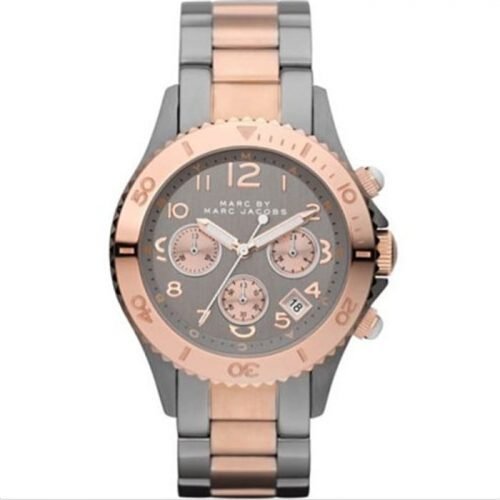 Marc by Marc Jacobs MBM3157 Men's Grey Dial Two-tone Chronograph Watch