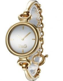 Dolce & Gabbana DW0395 Gold Stianles Steel Women's Watch