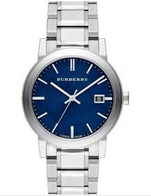 Burberry BU9031 Large Check Stamped Mens Watch
