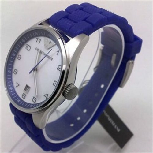 Emporio Armani AR5881 Ladies Purple Silicon Rubber Band Best Watch