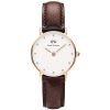 Daniel Wellington 0903DW Bristol Ladies' Classy Watch Brown Leather Band 26mm