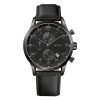 Hugo Boss 1512567 Mens Black Dial & leather Strap Chronograph Watch