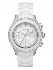 DKNY NY8672 Chambers Ceramic Chronograph Watch