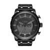 Diesel Stronghold DZ4349 Gents Black Dial Stainless Steel Quartz Watch