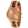Michael Kors MK4301 Ladies Slim Runway Rose Gold-Tone Stainless Steel Watches
