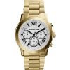 Michael Kors MK5916 Cooper gold-Tone Stainless Steel Chronograph watch with Silver Dial