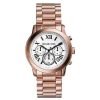 Michael Kors MK5929 Ladies Cooper White Dial Rose gold-tone Stainless Steel Band Watch
