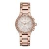 DKNY NY2261 Chambers Ladies White Dial Rose Gold-Plated Stainless Watch