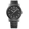 Hugo Boss 1512956 Mens 44mm Black Dial & Silicone Strap Watch