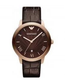 Emporio Armani Classic Men's New Retro Collection Brown Leather Watch AR1613 AUD$215 From designerswatch.Com
