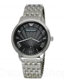 Emporio Armani AR1614 Classic Gentsstainless steel Watch with Dark Blue Dial