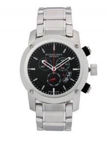 Burberry BU7702 Heritage Black Men's Chronographstainless steel Chronograph Watch