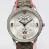 Coach CA.13.7.20.0561 Signature Logo Fabric Ladies Analog Watch