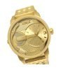 Diesel Mini Daddy DZ7306 Mens Champagne Dial gold plated stainless steel-tone Watch