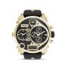 Diesel Mini Daddy DZ7323 Mens Chronograph Black Dial & Leather Watch