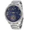Diesel DZ7361 Gents Machinus Blue Dial Stainless Chronograph Watch