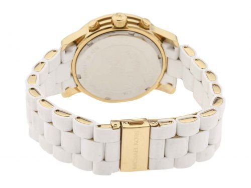 Michael Kors Runway Mk5145 Silver Chronograph Women's Watch-10585