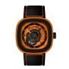 Sevenfriday P1-3 Orange Automatic Japanese Movement Wrist Watch