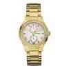 Guess Ladies Siren W0442L2 gold plated stainless steel Multifunction Ladies Watch With Crystals