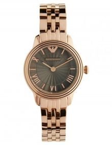 Emporio Armani AR1719 Ladies Rose Gold Plated Analog Watch