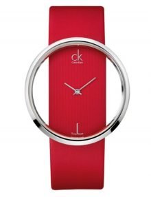 Calvin Klein Glam K9423144 Women Red Dial Quartz Watch
