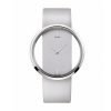 Calvin Klein Glam K9423193 Women Silver Dial Satin Strap Quartz Watch