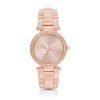 Michael Kors Delray MK4322 Ladies Rose Gold Plated Stainles Steel Watch
