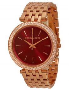 Michael Kors MK3378 Darci Ladies Rose Gold Plated Watch