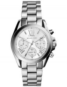 Michael Kors MK6174 Bradshaw Women's Silver Dial Stainless-Steel Quartz Watch