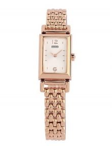 Coach 1413198 Ladies Rose Gold Plated Quartz Watch