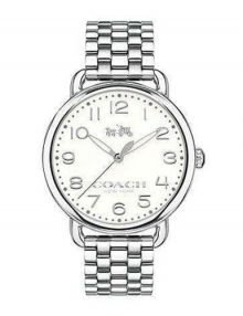 Coach 14502260 Delancey Ladies Stainless Steel Silver Bracelet Round Watch