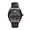 Emporio Armani AR0368 Classic Gents Black Ion Plated Watch