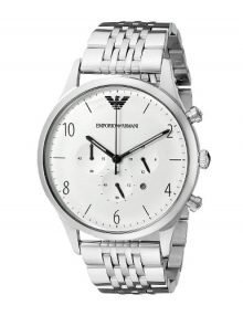 Emporio Armani AR1879 Classic Gents Stainless Steel Chronograph Watch