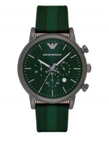 Emporio Armani AR1950 Dress Gents Stainless Steel Chronograph Watch