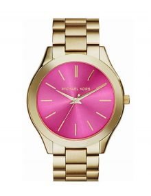 Michael Kors MK3264 Runway Ladies Gold Plated Stainless Steel Watch