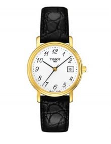 Tissot T52.5.121.12 Desire Ladies Gold Plated Stainless Steel Round Watch