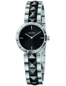 Calvin Klein Edge K5T33C41 Black Two Tone Women's Watch-0