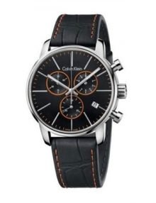 Calvin Klein City k2g271c1 men's leather watch